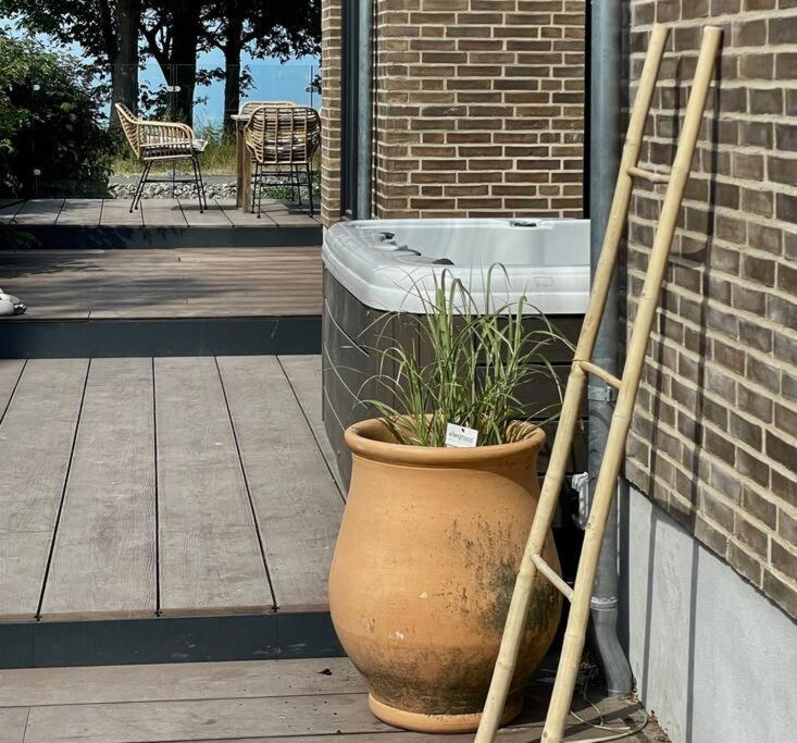 Luksus Hus I 1St Raekke, All-Incl Top Komfort Med Spa Og Skov Strøby Ladeplads Eksteriør billede