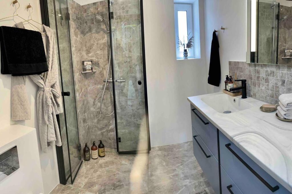 Luksus Hus I 1St Raekke, All-Incl Top Komfort Med Spa Og Skov Strøby Ladeplads Eksteriør billede